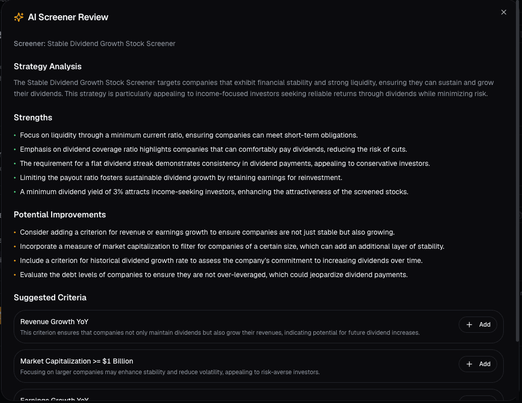 AI Screener Validator